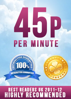 Psychic Readings from 45p per minute